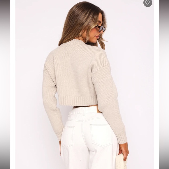 white fox sweater - Picture 2 of 3